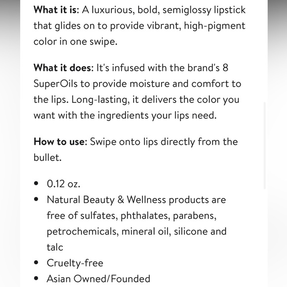 NEW YENSA Super 8 vibrant silk lipstick - Picture 9 of 10